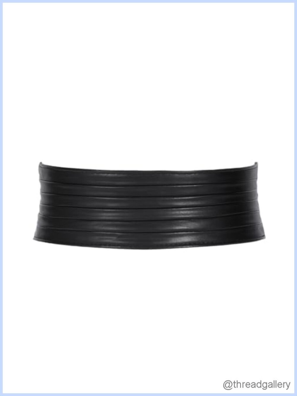 Wide Elastic Belt Faux Leather Stretchy Waist Cinch for Dresses